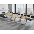 Krzesła Helsinki (18 szt ) i Stół konferencyjny 500x138cm MEDISON 18